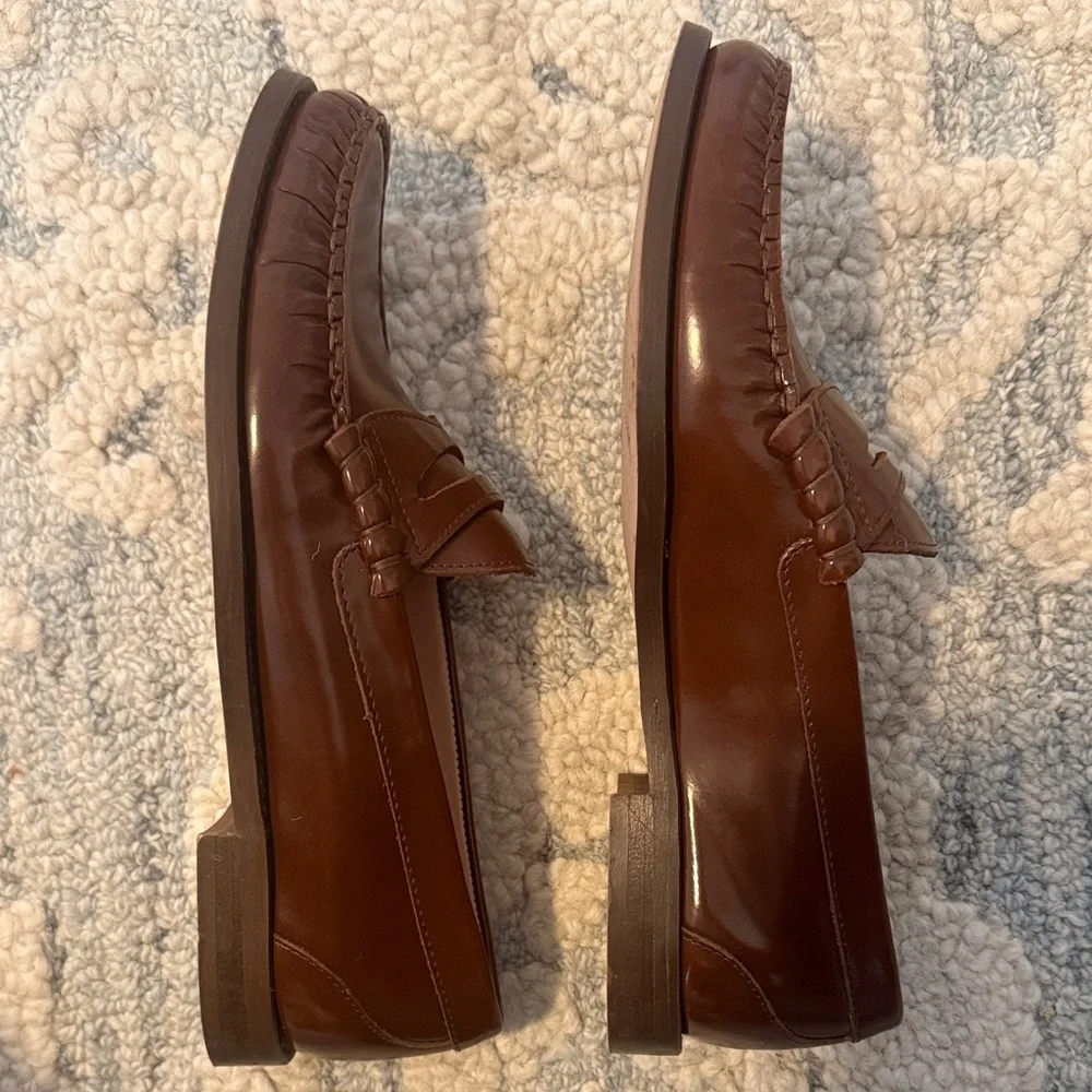 J. Crew Rowan Penny Loafers in leather - Picture 4 of 7